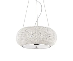 Pakabinamas šviestuvas Ideal Lux Suspended lamp with 6 lights PASHA', E14, transparent