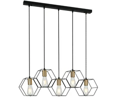 Italux Pakabinamas šviestuvas Aina PND-74889-5-BK