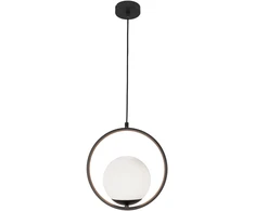 Pakabinamas šviestuvas ANOUK, E14, juodos/baltos sp., 4234300