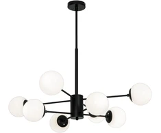 Pakabinamas šviestuvas ANOUK, G9, juodos/baltos sp., 4228500