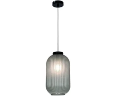 Pakabinamas šviestuvas ASTOR, E27, juodos/dūmų sp., 4253101