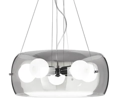 Pakabinamas šviestuvas Ideal Lux Suspended lamp with 5 lights AUDI-10, E27, coffee color