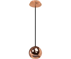 Pakabinamas šviestuvas BALL, GU10, juodos/vario sp., 4141401