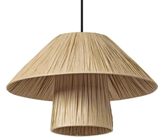 Pakabinamas šviestuvas BAMBOO, E27, rudas