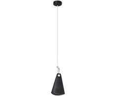 Pakabinamas šviestuvas BELL, E27, juodas