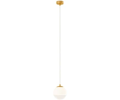 Pakabinamas šviestuvas BERRY, G9, matinės aukso/baltos sp., 01-2264