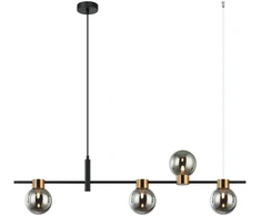 Italux Pakabinamas šviestuvas Bletter PND-5225-4-BK-SG