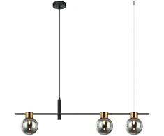 Italux Pakabinamas šviestuvas Bletter PND-5225-3-BK-SG