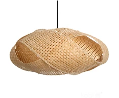 Pakabinamas šviestuvas BOHO BINDUM, E27, medžio sp.