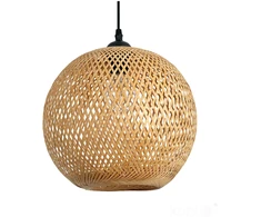 Pakabinamas šviestuvas BOHO BITAVIA S, E27, medžio sp.