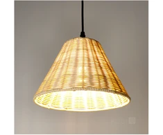 Pakabinamas šviestuvas BOHO RONDA, E27, medžio sp.