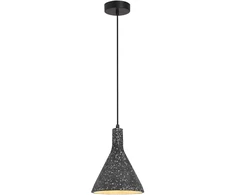 Pakabinamas šviestuvas DOT, E27, juodas, 4297401