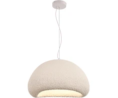 Pakabinamas šviestuvas, E27, smėlio sp., 80cm, 23342
