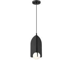 Pakabinamas šviestuvas FEDORA, G9, juodos/baltos sp., 4324900
