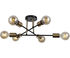 Italux Pakabinamas šviestuvas Formio PND-4052-6-BL-HBR