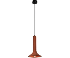 Pakabinamas šviestuvas FUNNEL, E14, raudonas, 4290301