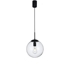Pakabinamas šviestuvas GLOBAL, E27, juodas