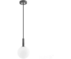Pakabinamas šviestuvas GLOBE ELEGANCE, G9, juodos/baltos sp.