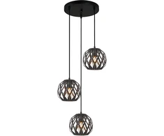 Italux Pakabinamas šviestuvas Hilo PND-22341-3SA-BK