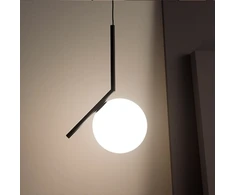 Pakabinamas šviestuvas IC LIGHTS SUSPENSION 2, E27, juodas
