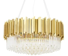 Pakabinamas šviestuvas IMPERIAL GOLD 80, 16xE14, aukso sp.