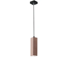 Pakabinamas šviestuvas KRUK, rudas, 1xGU10