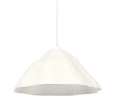 Pakabinamas šviestuvas LOTUS LEAF, E27, baltas