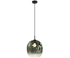 Pakabinamas šviestuvas MIRROR, E27, žalios/juodos sp., 4345500