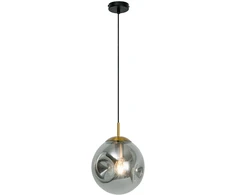 Pakabinamas šviestuvas OSCAR, E27, dūmų sp., 4253601