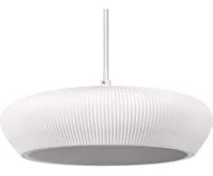 Pakabinamas šviestuvas PLASTER PURE, E27, baltas