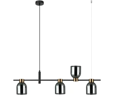 Italux Pakabinamas šviestuvas Servio PND-66892-4-BK-SG