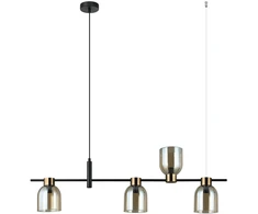 Italux Pakabinamas šviestuvas Servio PND-66892-4-BK-AMB