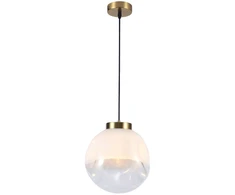 Pakabinamas šviestuvas VANA, E27, baltos/aukso sp., 4313600