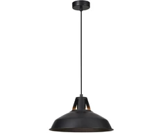 Pakabinamas šviestuvas VELMA, E27, juodas, 4316501