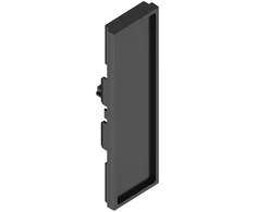 Pakabinamo magnetinės sistemos bėgelio užbaigimas EGO, juodas, 322841