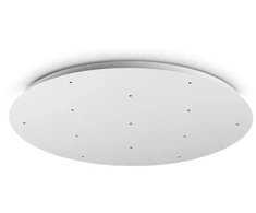 Pakabinamų šviestuvų (13 vnt.) laikiklis ROSONI, baltas, D750mm, 344331