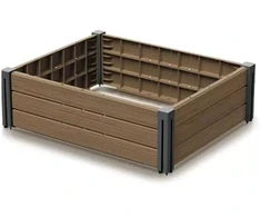 Pakelta lysvė Base Plant 75,6 × 61,8 × 23 cm, ruda (83 l)