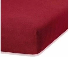 AmeliaHome Paklodė su guma 120–140x200+30 tamsiai raudona AH Ruby