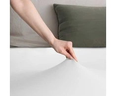 Paklodė su guma 140–160 × 200 cm, gylis 30 cm WHI