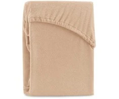 AmeliaHome Paklodė su guma 200–220×200+30 smėlinė AH RUBY