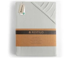 Paklodė su guma 220-240x220 cm gintaro ir perlamutro spalvos