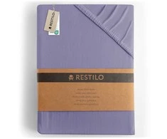 Paklodė su guma 220–240×220+30 levandų violetinė / auksinė