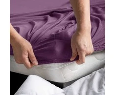 Paklodė su guma 80–90 × 200 cm, 30 cm PLUM