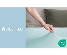 Paklodė su guma Amber Frozen Mėlyna AmeliaHome 180–200 × 200 cm, mėlyna