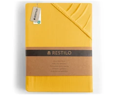 Paklodė su guma Restilo 120–140 × 200 + 30 cm, geltona