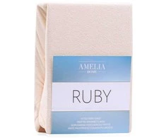 Paklodė su guma smėlio spalvos AH Ruby