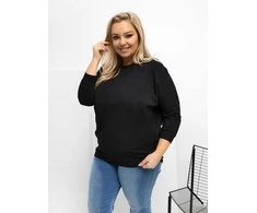 Palaidinė moteriška juoda plus size RV
