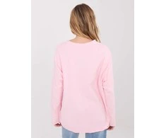 Palaidinė moteriška oversize šviesiai rožinė
