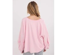 Palaidinė moteriška oversize šviesiai rožinė