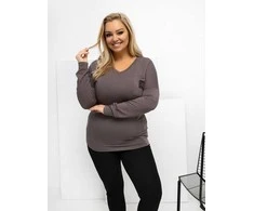 Palaidinė moteriška ruda plus size RV